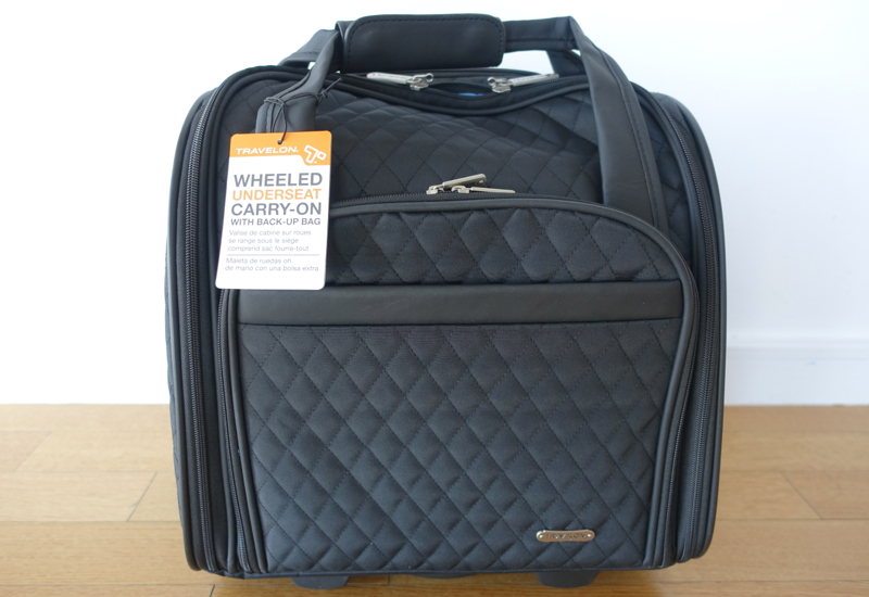 Best Carry On Roller Bag? Review of Travelon Wheeled Underseat Carry-On | TravelSort