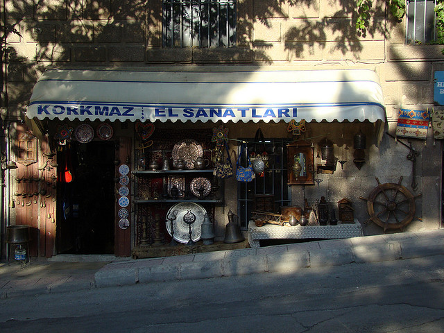 Antiques shop, Ankara