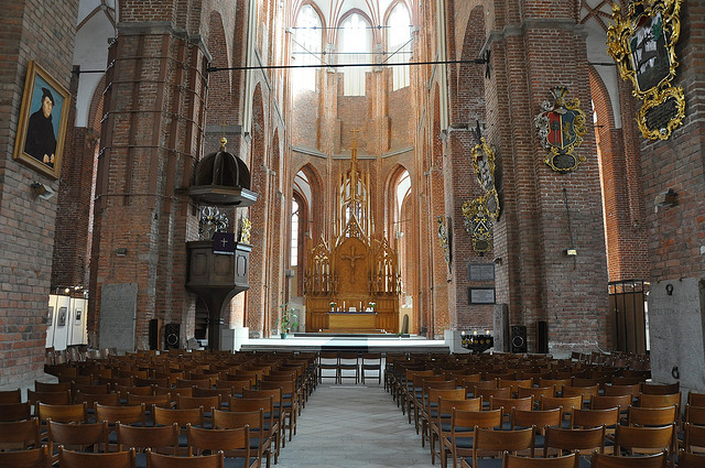 Inside St. Peter's, Riga