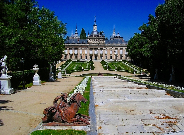 Royal Palace at La Granja San Ildefonso near Segovia