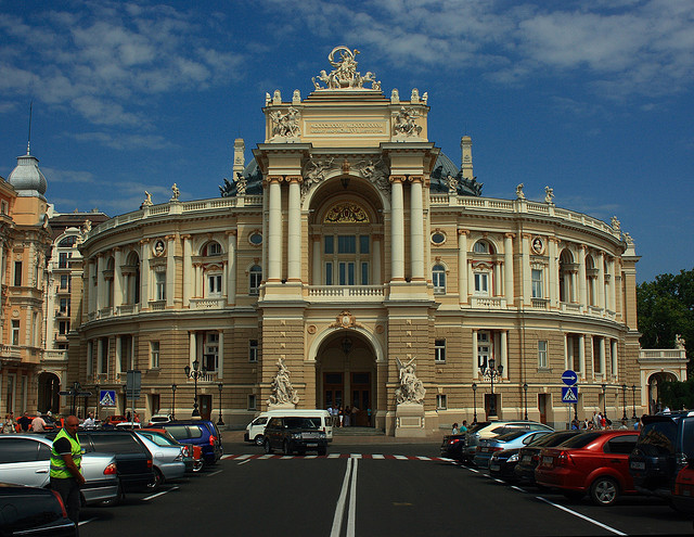 Odessa's stunning Opera House