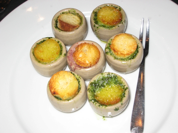 Gratin d'Escargots, L'Ardoise Restaurant, Paris