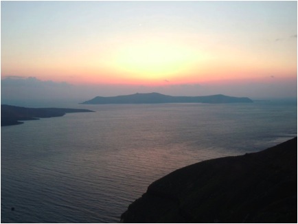 Chasing Sunsets in Santorini, Greece
