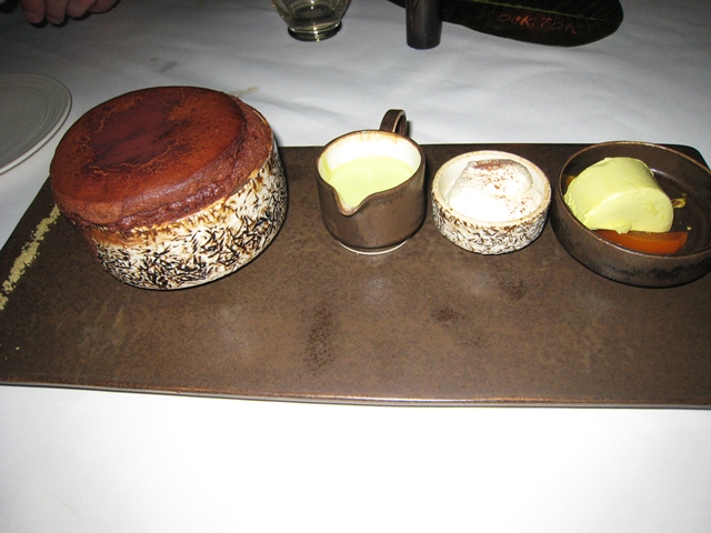Metis Bali Restaurant Review - Chocolate Souffle