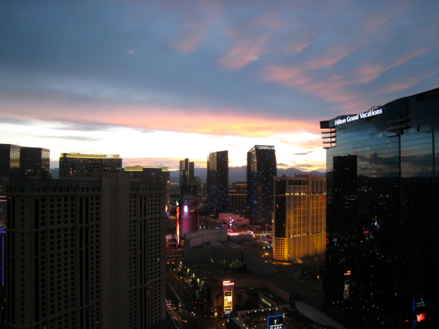 The Signature at MGM Grand Review Las Vegas - View from One Bedroom Suite