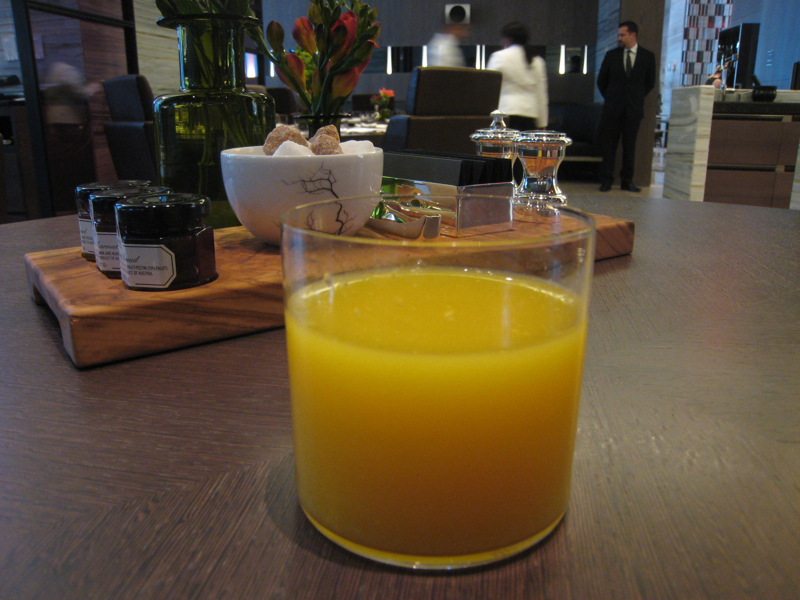 Fresh Squeezed Orange Juice, Park Hyatt New York
