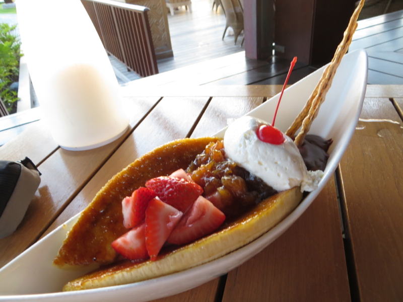 Beach Tree Banana Split, Four Seasons Hualalai