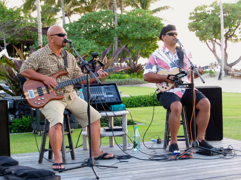 Live Hawaiian Music, Beach Tree at Four Seasons Hualalai