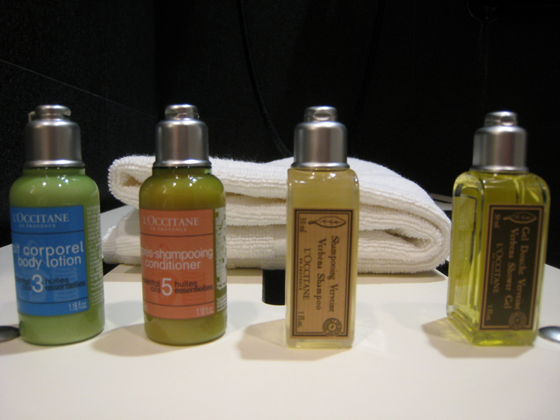 AMEX Centurion Lounge Review, Las Vegas - L'Occitane Bath Products