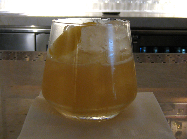 AMEX Centurion Lounge Las Vegas - Gold Rush Cocktail