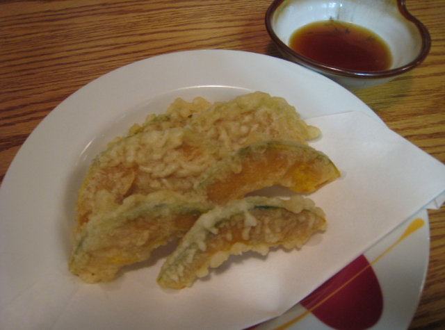 Tsushima NYC Review - Kabocha Pumpkin Tempura