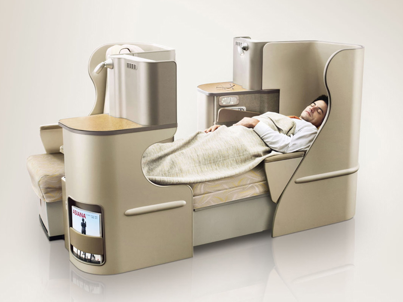 Best Business Class Seats for Couples - Asiana Quadra Smartium