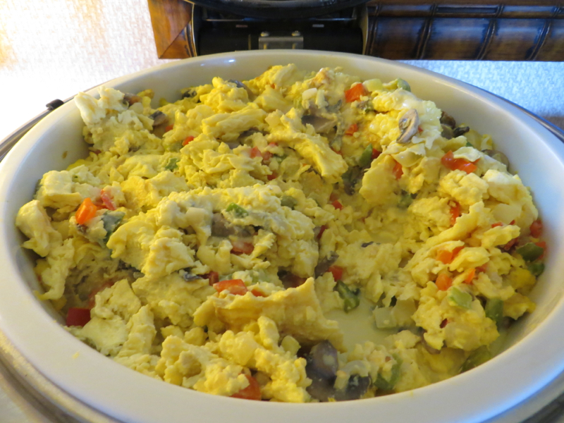 Scrambled Eggs, Fairmont Orchid Gold Floor Lounge Review