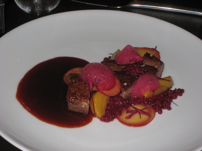Piora NYC Review: Rohan Duck with Plum and Beet