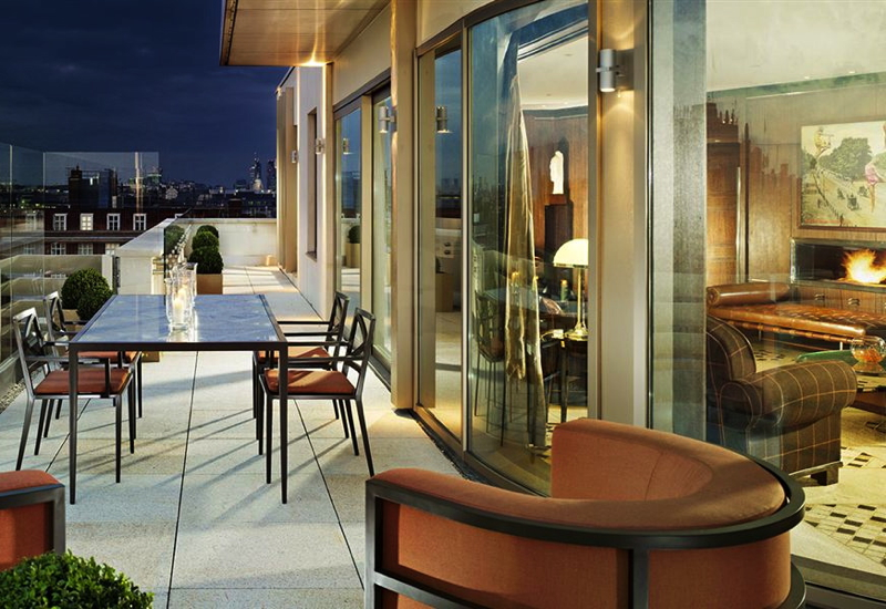 Dorchester Diamond Club Suite Deal: Penthouse Suite Terrace, 45 Park Lane, London