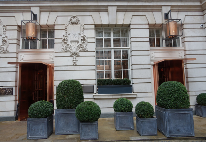 Rosewood London Review - Entrance to the Hotel Lobby, Off a Peaceful Interior Courtyard