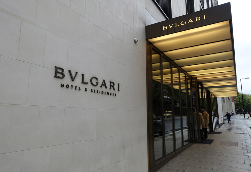 The bulgari outlet hotel london