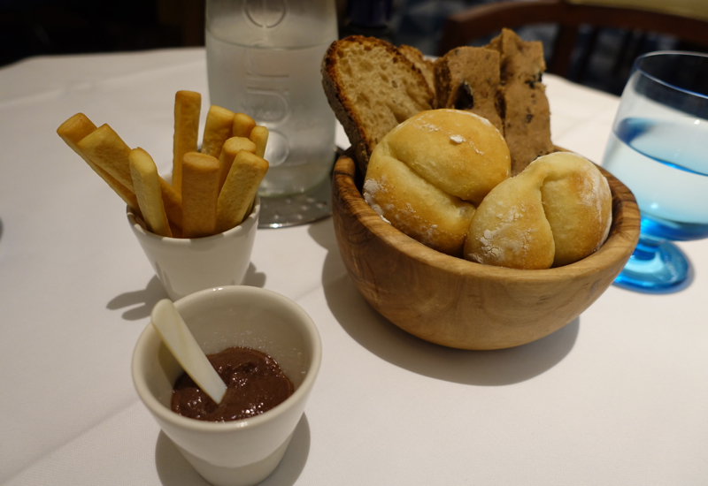 Rivea London Review - Bread and Tapenade