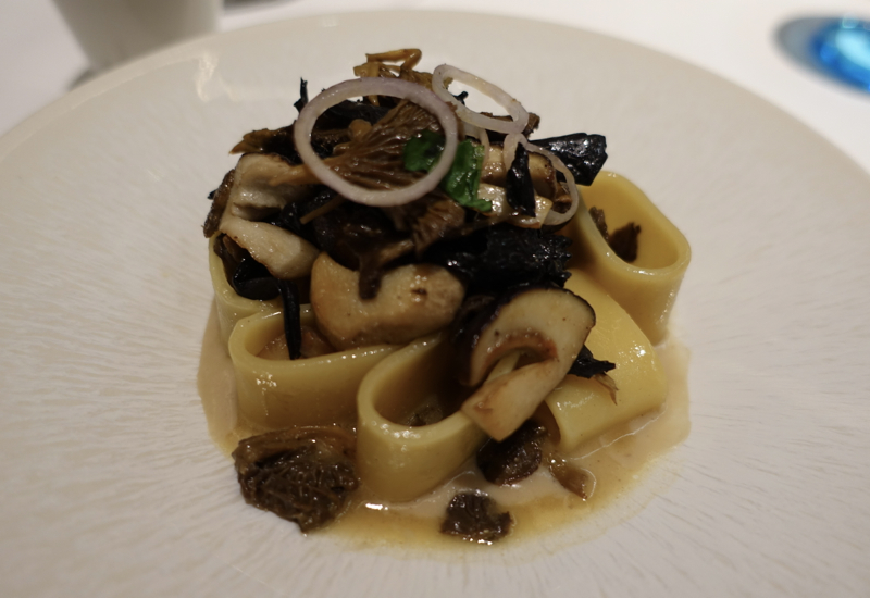 Rivea London Review: Paccheri with Chestnuts and Wild Mushrooms