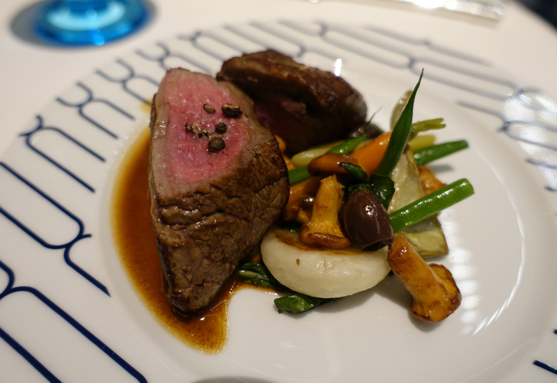 Rivea London Review: Seared Beef Fillet with Vegetables