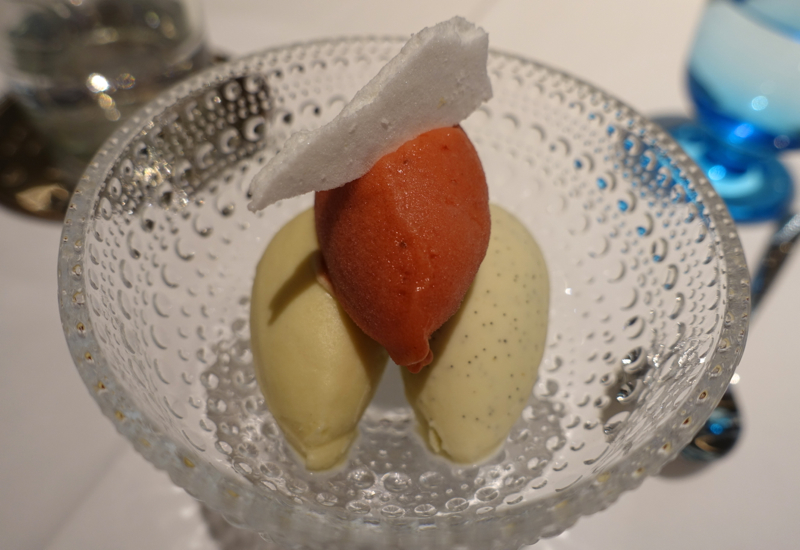 Rivea London Review - Ice Creams and Sorbet