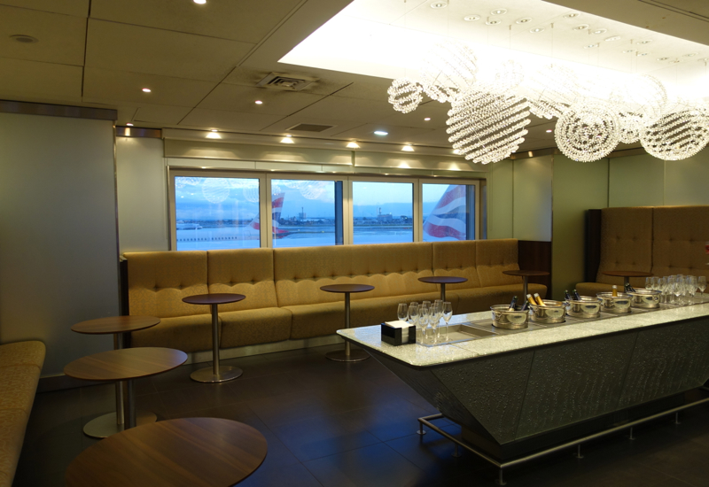 Champagne Bar, British Airways First Class Lounge LHR T3