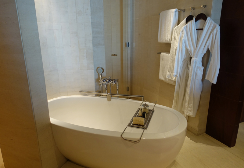 Park Hyatt Dubai Review - Bathtub Soaking Tub