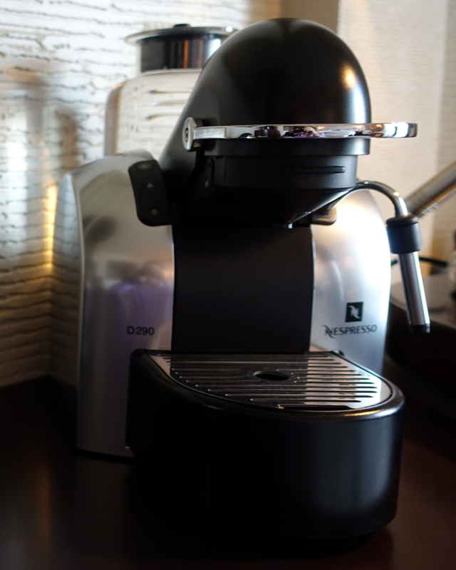 Park Hyatt Dubai Review - Nespresso Machine