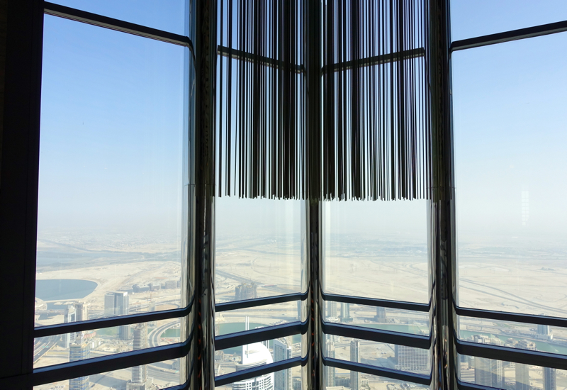 View from Burj Khalifa, Dubai