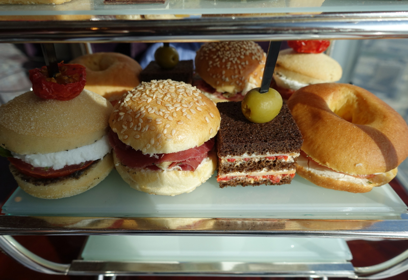 Afternoon Tea Sandwiches, Atmosphere Lounge Dubai