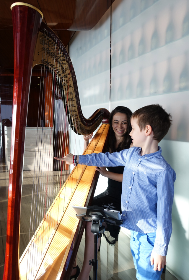 Touching the Beautiful Harp, Atmosphere Lounge Dubai