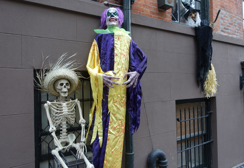 Halloween Decorations, NYC