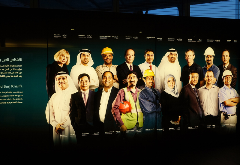 Burj Khalifa Exhibit: Teams Who Designed and Built