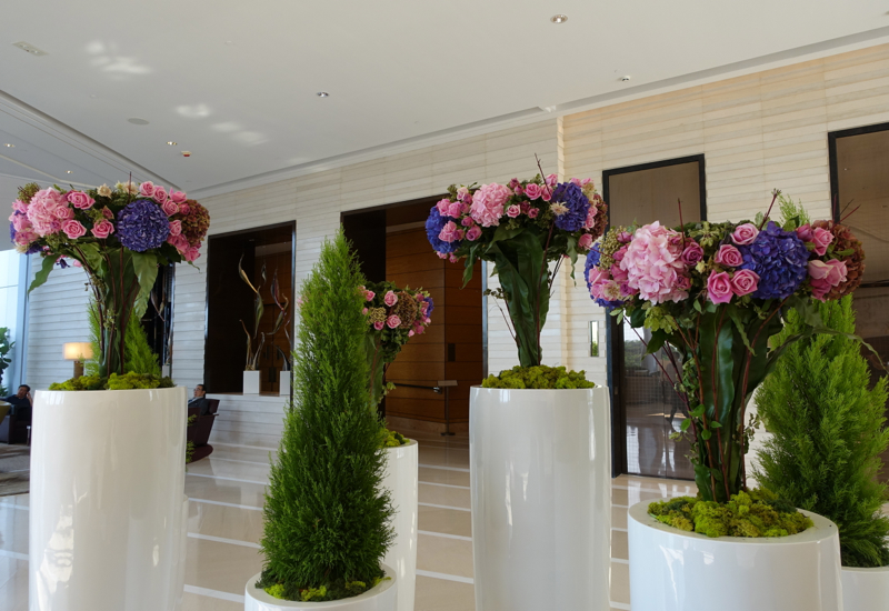 Four Seasons Hong Kong Lobby Flowers