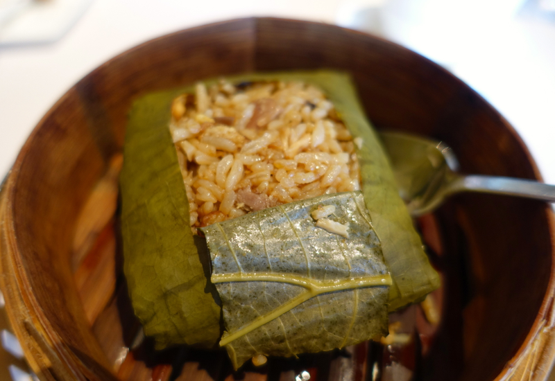 Lotus Leaf Wrapped Fried Rice, Lung King Heen