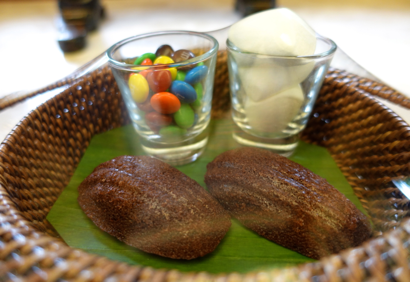 Amanpulo Review: Chocolate Madeleines