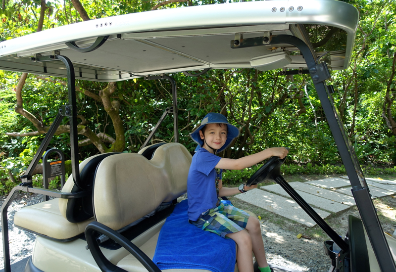 Amanpulo Review - Getting Ready to Drive Our Buggy