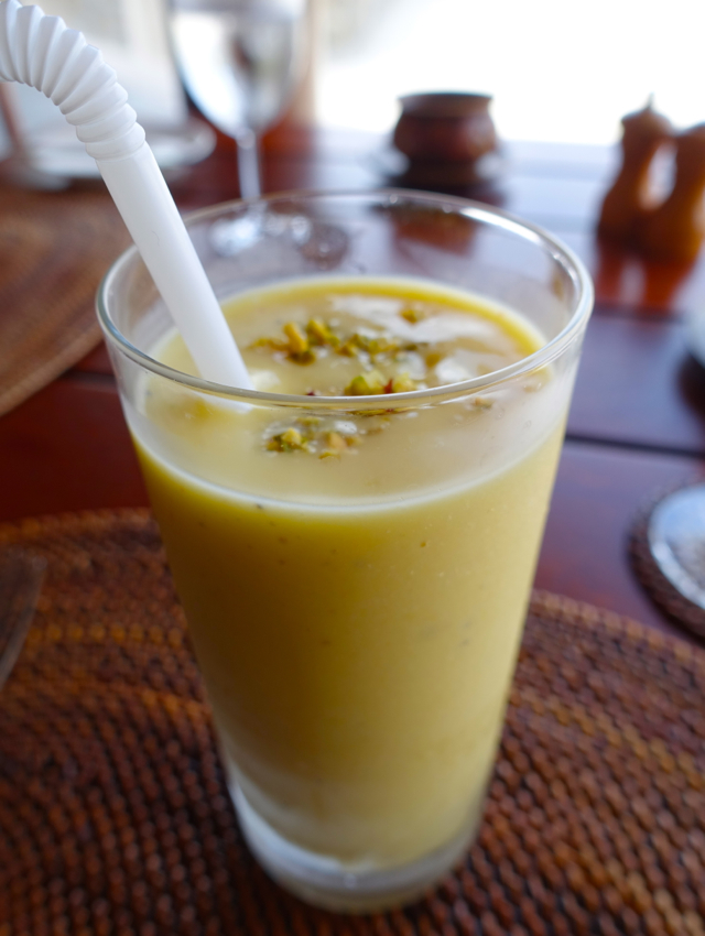 Mango Lassi, Amanpulo Breakfast