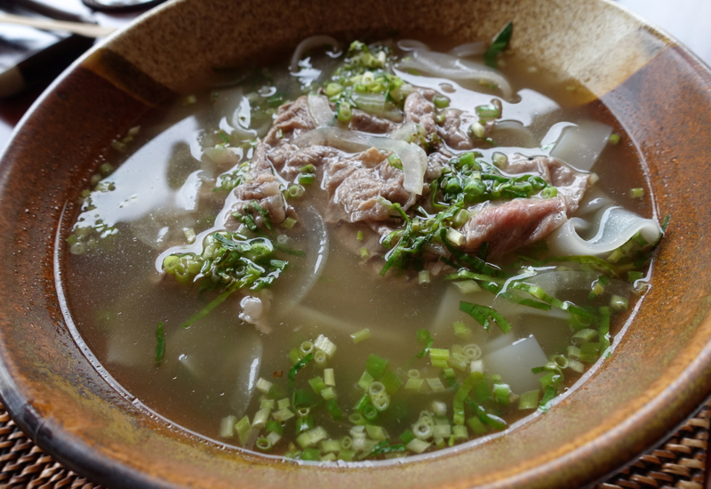 Vietnamese Pho Noodle Soup, Amanpulo