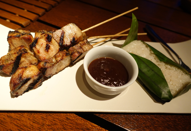 Amanpulo Lagoon Club-Kids' Meal of BBQ Pork with Sticky Rice