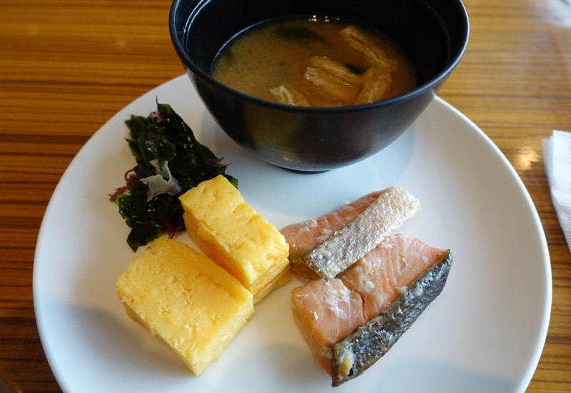 Japanese Breakfast, JAL Sakura Lounge, Tokyo Narita