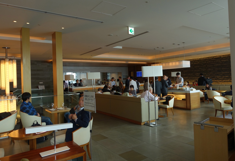 JAL Sakura Lounge Dining Room, Tokyo Narita