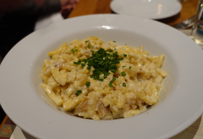 What to Eat in Germany - Kasespatzle (Cheese Noodles)