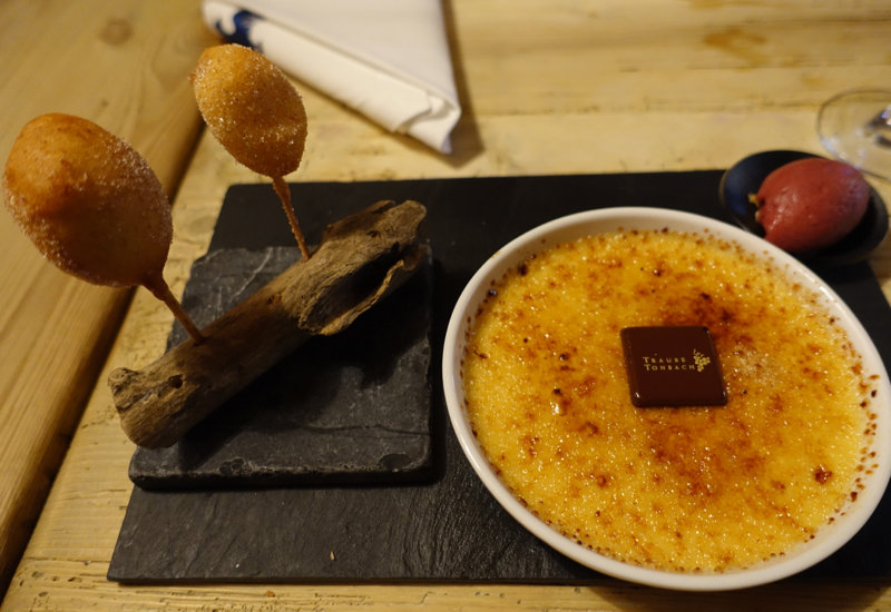 What to Eat in Germany - Dessert at Hotel Traube Tonbach