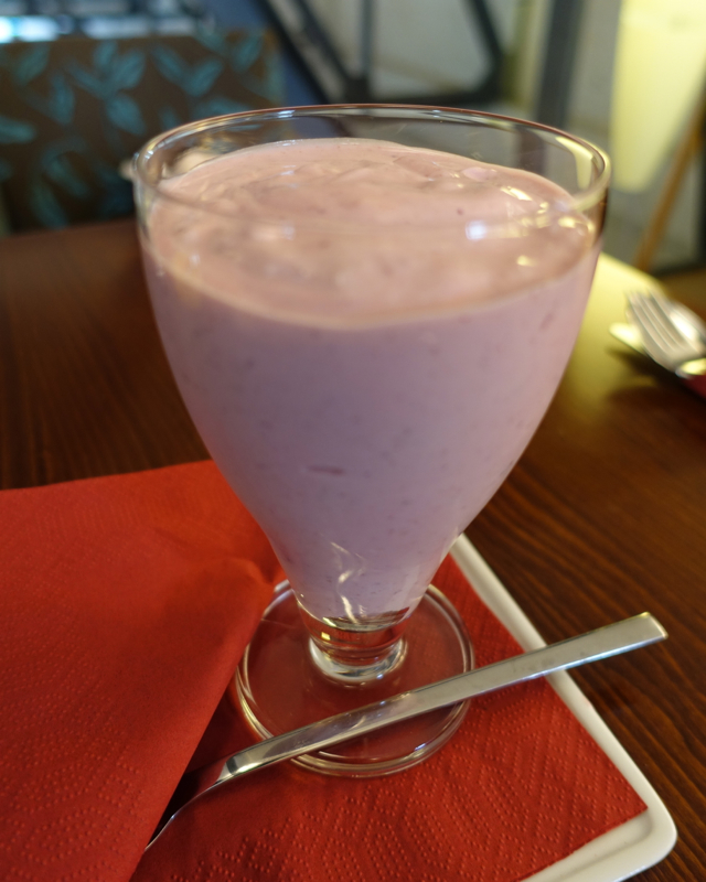 What to Eat in Germany - Organic Black Currant Yogurt