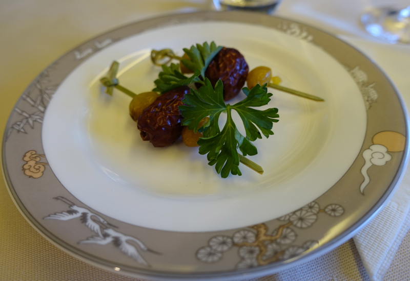 Gingko Nut and Dried Date Starter, Asiana First Class