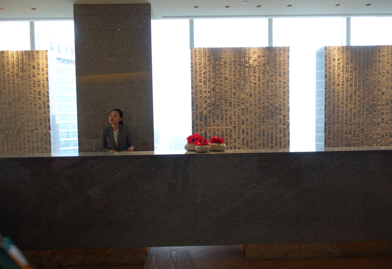 Park Hyatt Seoul Review - Reception Front Desk