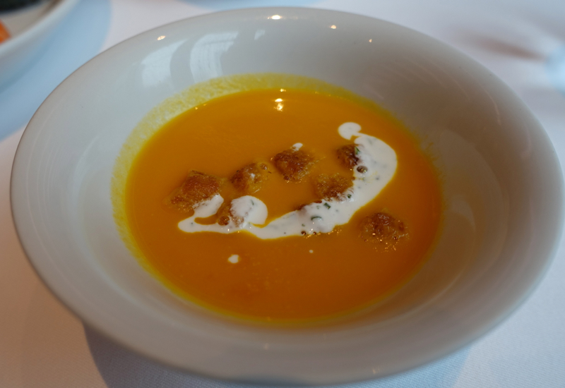 Carrot Soup, Cornerstone Brunch, Park Hyatt Seoul