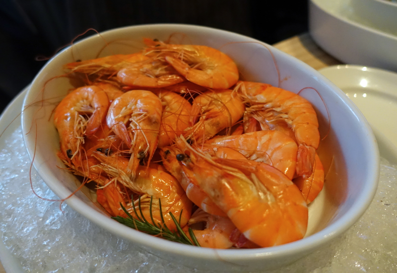 Fresh Prawns, Cornerstone Brunch, Park Hyatt Seoul