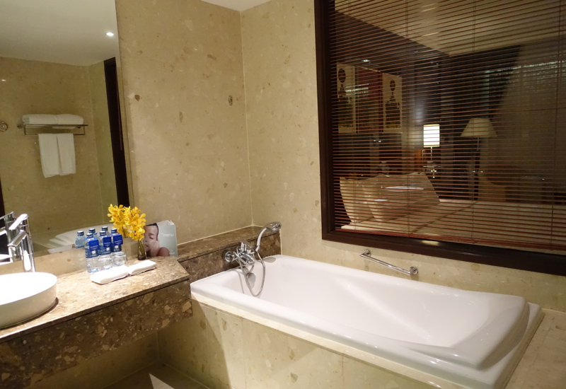 Soaking Tub, Suite Bathroom, Novotel Bangkok Airport Hotel Review